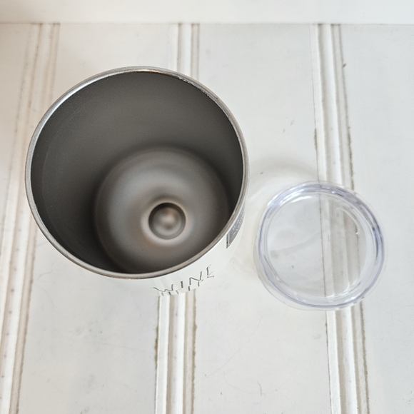 Rae Dunn Wine Helps 12oz Insulated Stainless Steel Wine Tumbler Cup - Picture 8 of 12